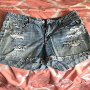 Jean shorts